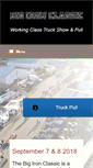 Mobile Screenshot of bigironclassic.com